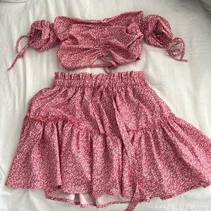 SKIRT SET